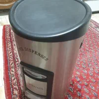 جا برنجی استیل استوانه‌ای،کاملاً سالم و تمیز|ظروف نگهدارنده، پلاستیکی، یک‌بارمصرف|دماوند, دماوند|دیوار