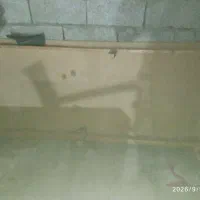 تخت چوبی تک نفره وتشک تک نفره