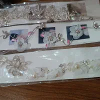 تاج سر و گل شنیون|زیورآلات و اکسسوری|برازجان, |دیوار