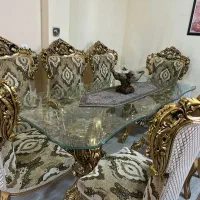 میز نهارخوری|میز و صندلی غذاخوری|ماکو, |دیوار