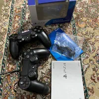 دستگاه PS4 یک ترابایت دو دسته اصلی|کنسول، بازی ویدئویی و آنلاین|کرج, کمالشهر|دیوار