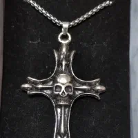 گردنبند تمام استیل رنگ ثابت