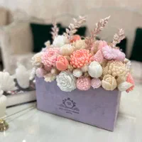 شمع‌گل‌های لوکس و دست‌ساز کمیاب و ماندگار