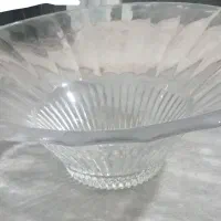 میوه خوری و سینی ست کریستال ترکی