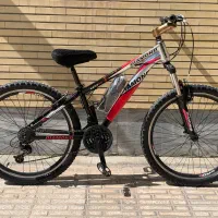 دوچرخه ۲۶ حرفه‌ای آلمینیوم سنددار سالم