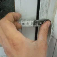 درب وسط آلومینیومی حمام قیمت مناسب|مصالح و تجهیزات ساختمان|آق قلا, |دیوار