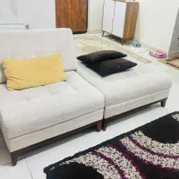 مبل L تمیز و سالم|مبلمان خانگی و میز عسلی|پرند, فاز ۵|دیوار