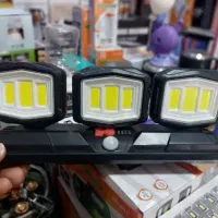 چراغ شارژی خورشیدی کمپینگی سولار ۳عددی دارای سنسور