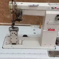 چرخ خیاطی دوسوزنه تمیز
