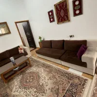 مبلمان ال ۷ نفره با میز وسط و سه عدد عسلی|مبلمان خانگی و میز عسلی|بهشهر, |دیوار