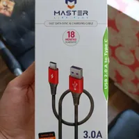 کابل شارژ USB به Type-C برند MASTER|لوازم جانبی موبایل و تبلت|تهران, توحید|دیوار