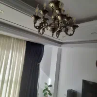 لوستر برنز  ۱۰ شاخه|لوستر و چراغ آویز|پردیس, فاز ۸|دیوار