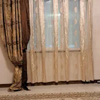 پرده بسیار تمیز و زیبا بدون پارگی و مشکل