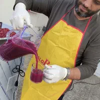 آب انار تازه از باغ . طبیعی  فقط لیتری ۱۰۰هزار|خوردنی و آشامیدنی|گرگان, |دیوار