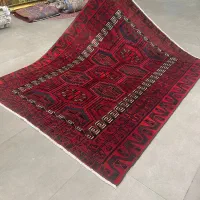 فرش دستباف (بساک)۴ متری لری زیبا رنگ گیاهی