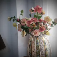 ۹شاخه گل رز خارجی|گل مصنوعی|کرمانشاه, |دیوار