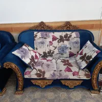 یک دست مبل ۷نفره شیک وتمیز