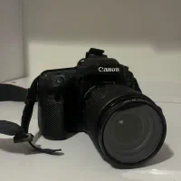 فروش دوربین Canon 80D + لنز 18-135mm|دوربین عکاسی و فیلم‌برداری|شیراز, شهرک گلستان|دیوار