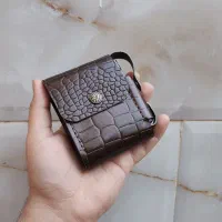 کیف سیگار و فندک کمری چرم‌ طبیعی گاوی دستدوز|کیف، کفش، کمربند|نجف‌آباد, ویلاشهر|دیوار