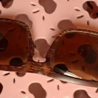 عینک مردانه آفتابی طبی قهوه‌ای