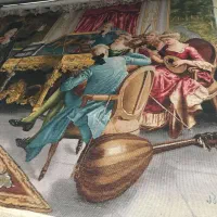 تابلو فرش دستباف ابریشم شاعرجوان|تابلو فرش|شیراز, قدوسی شرقی|دیوار