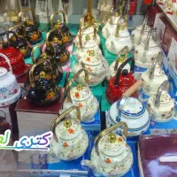 کتری و قوری لعابی