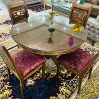 ناهار خوری۴ نفره چوب راش مناسب جهیزیه نونو|میز و صندلی غذاخوری|کرج, فاز ۴ مهرشهر|دیوار