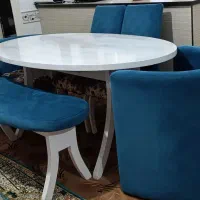 میز غذاخوری شش نفره