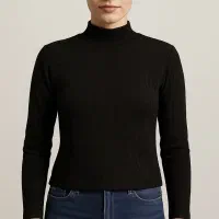 تیشرت یقه اسکی  عمده و تک