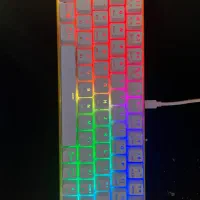 کیبورد گیمینگ کولر مستر sk622 سفید