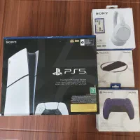 پکیج PS5 Slim|کنسول، بازی ویدئویی و آنلاین|کرج, باغ سیب|دیوار