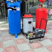 لوازم کامل کارواش تکفاز