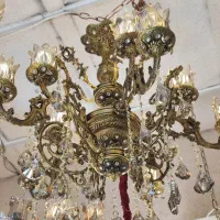 لوستر 5شاخه بزرگ