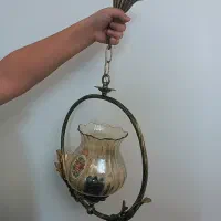 لوستر برنز راهرو یا آشپزخانه|لوستر و چراغ آویز|تهران, شهرک شریعتی|دیوار