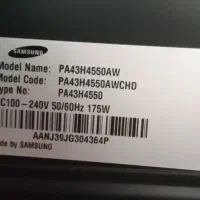 تلویزیون سامسونگ ۴۳ اینچ در حد نو