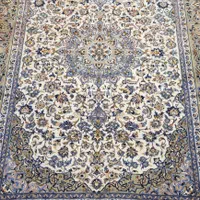 فرش ۱۲ متری کاشان رنگ کرم روشن ملایم کارکرده|فرش|تهران, صادقیه|دیوار