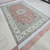 جفت ۶ متری زمینه پیازی طرح شکوفه اردکان دستباف|فرش|تهران, ونک|دیوار
