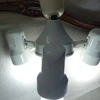 دو لوستر آویز ۳شعله سالم وشیک