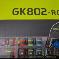 کیبورد گیمینگ مکانیکال گرین مدل GK802 - RGB|قطعات و لوازم جانبی رایانه|اصفهان, بهارستان (مخابرات)|دیوار