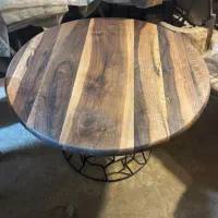 میز غذاخوری ۴نفره گرد