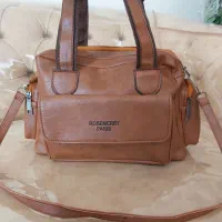 کیف چرم دو زیپ جا دار