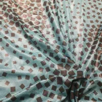 پارچه ۲.۸۰سانت جنس طرح پولک و کش