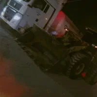 کار ساعتی با لودر و خاک ریزی سنگ چینی با لودر غیره