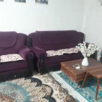 مبل ۷ نفره بامیز  میز تلویزیون وکمد سرپایی