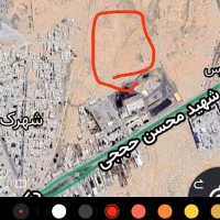 زمین فروشی پشت وزارت راه