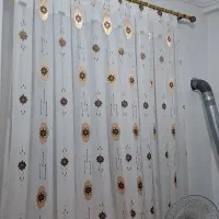 پرده برای پنجره ۱.۵ متری