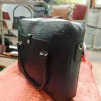 کیف لپ تاپ چرم گاوی دست‌دوز نِهی|کیف، کفش، کمربند|گرگان, |دیوار