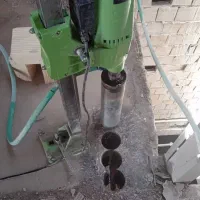 کرگیر ی وسوراخ  هوا تازه  کاشت میلگرد پیکور کاری