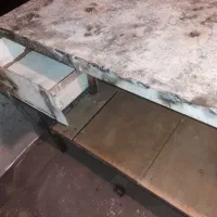 دوعدد میزکار اهنی|فروشگاه و مغازه|کرمانشاه, |دیوار