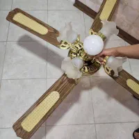 پنکه سقفی چراغ دار